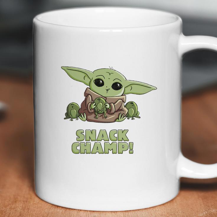 Star Wars The Mandalorian The Child Snack Champ Coffee Mug