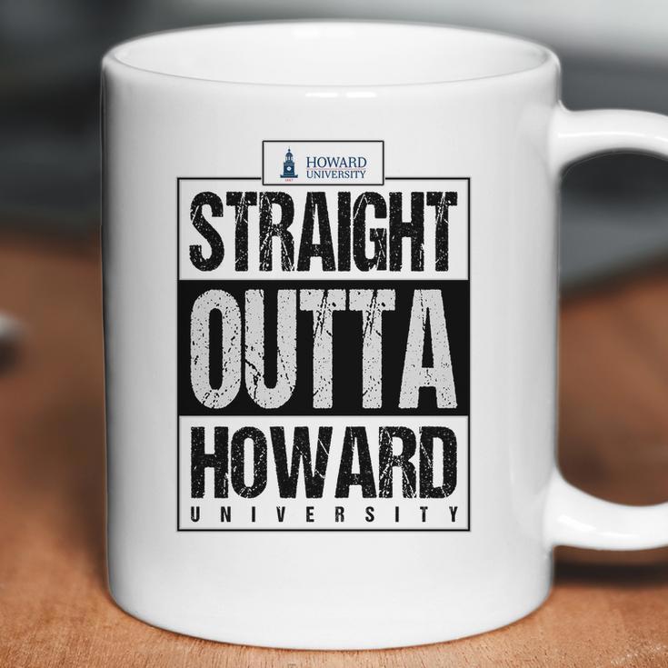 Straight Outta Howard University Funny Gift Coffee Mug