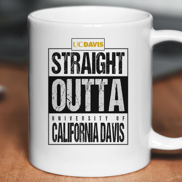 Straight Outta University Of California Davis Funny Gift Coffee Mug