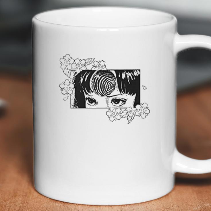 Terror Junji Ito Tomie Floral Coffee Mug