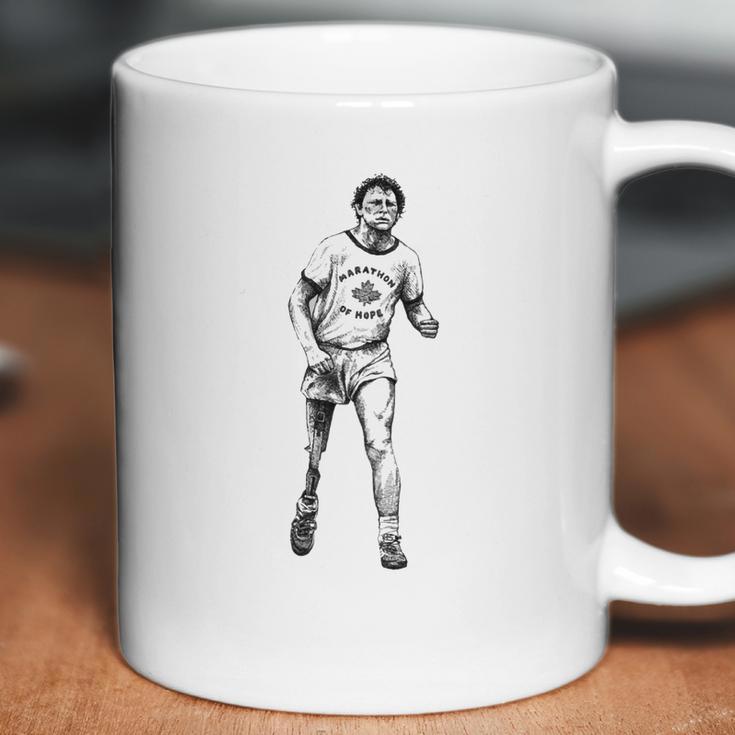 Terry Fox 1980 Coffee Mug