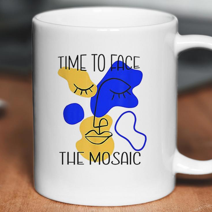 Time To Face The Mosaic Coffee Mug