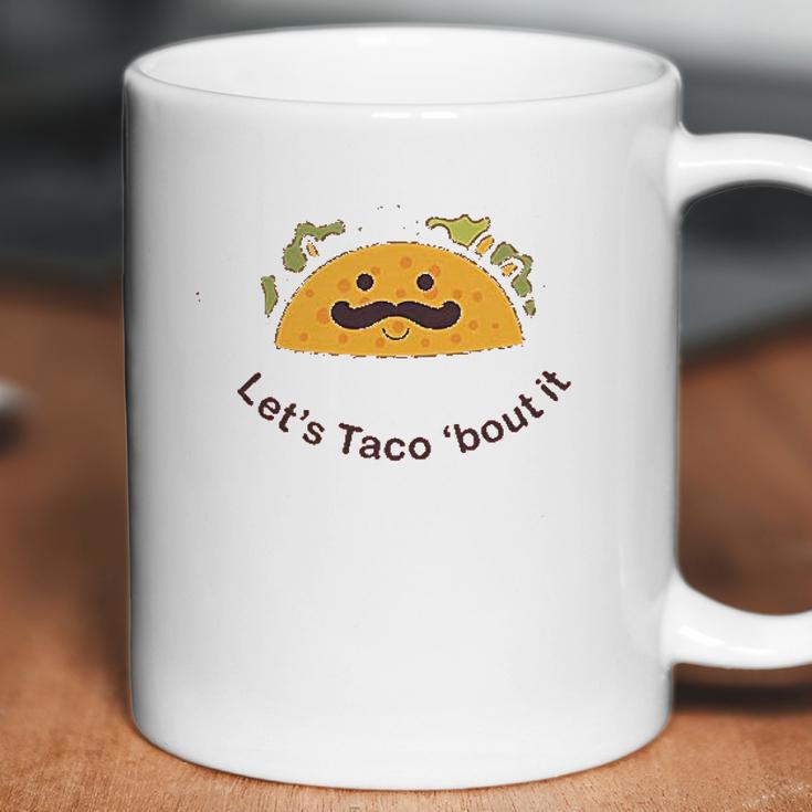 Trunk Candy Lets Taco Bout It Triblends Taco Gifts Coffee Mug