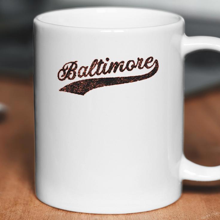 Ugp Campus Apparel Hometown Baseball Script Hometown Coffee Mug