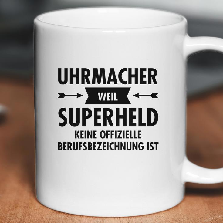 Uhrmacher - Superheld Coffee Mug