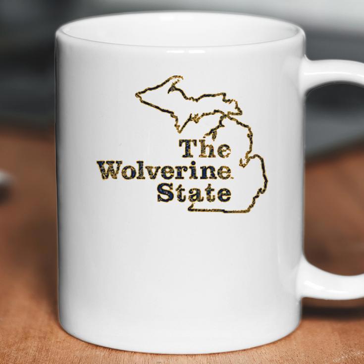 University Of Michigan The Wolverine State Coffee Mug