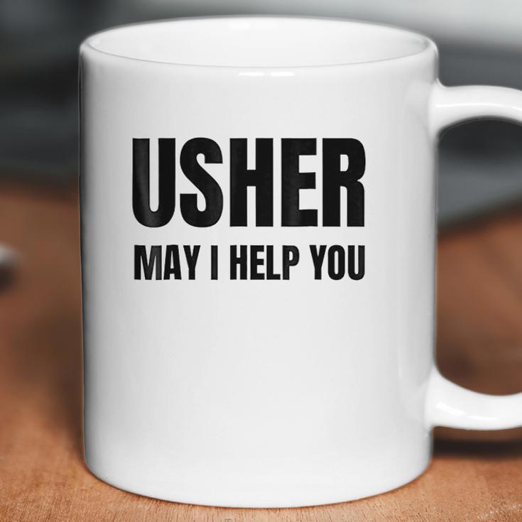 Usher Uniform Coffee Mug