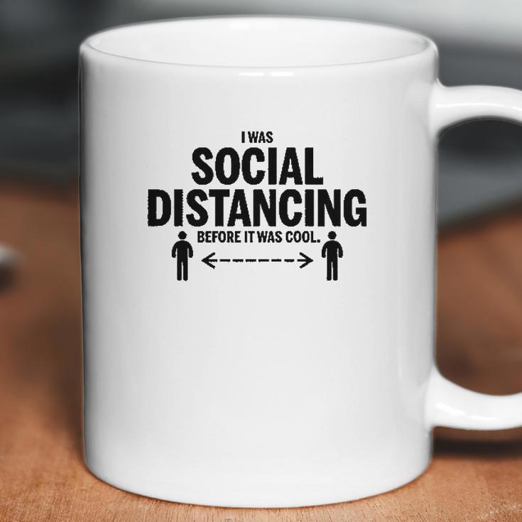 Utopia Sport I Was Social Distancing Coffee Mug