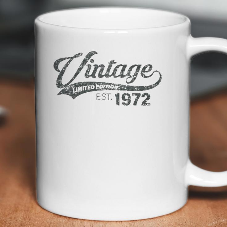 Vintage 1972 49 Years Old Bday 49Th Birthday Gift Men Women Coffee Mug