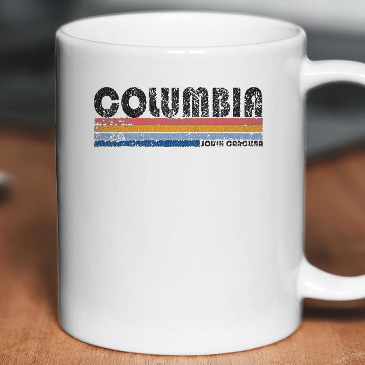 Vintage 1980S Style Columbia Coffee Mug