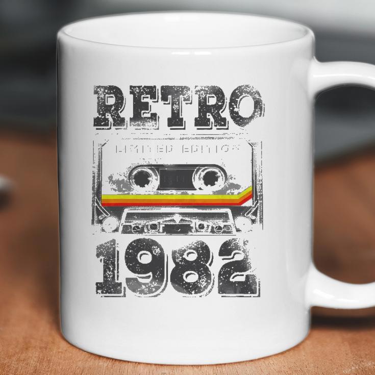 Vintage 1982 40 Years Old Cassette Tape 40Th Birthday Coffee Mug