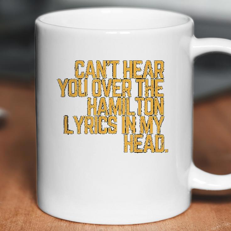 Vintage Historic Hamilton Quote Coffee Mug