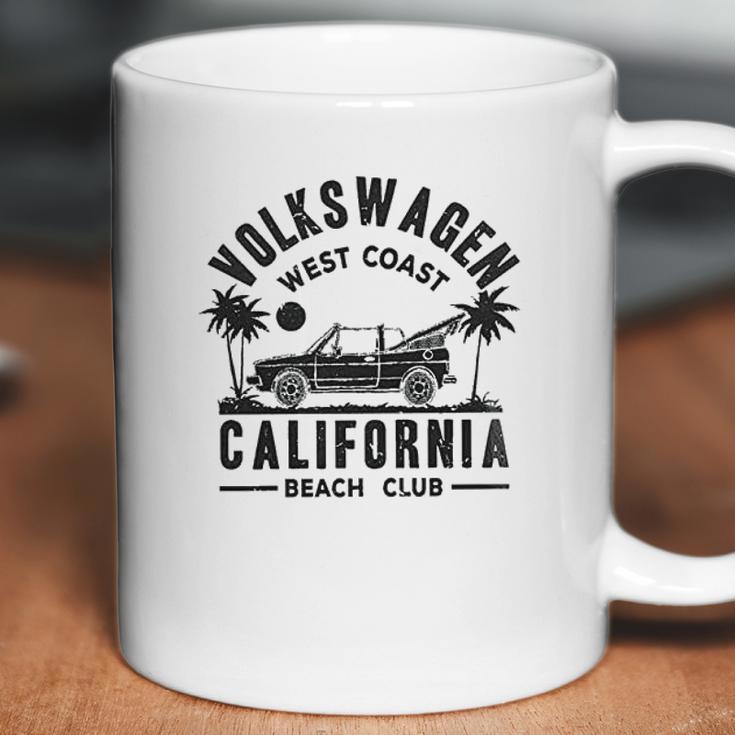 Volkswagen West Coast California Black Text Coffee Mug