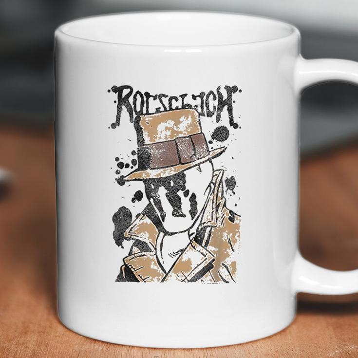 Watchmen Rorschach Splatter Coffee Mug