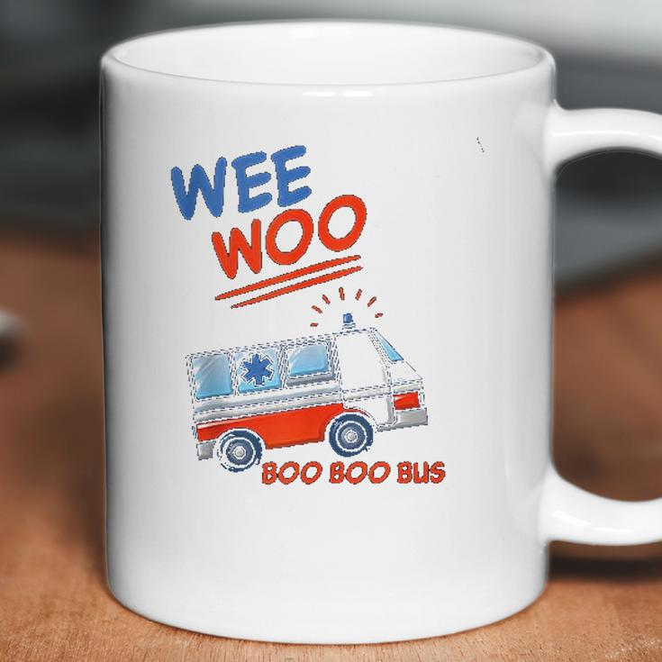 Wee Woo Boo Boo Bus Ambulance Funny Coffee Mug