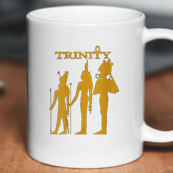 Womens Egyptian Trinity Ausar Auset Heru Coffee Mug