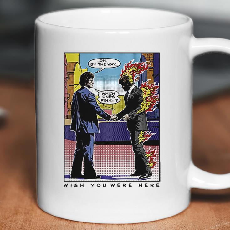 Wywh Pop Art Burning Man Coffee Mug