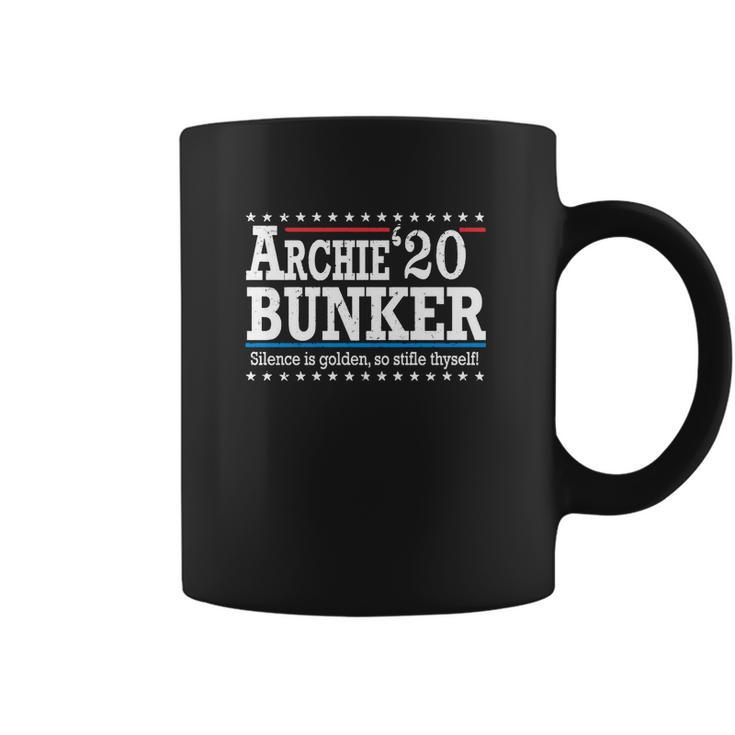 2020 Archie Bunker Silence Is Golden So Stifle Thyself Coffee Mug