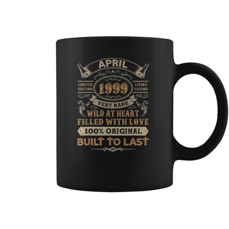 23Rd Birthday Gifts 23 Years Old Retro Born In April 1999 Ver2 Coffee Mug