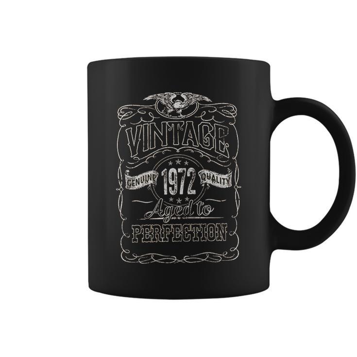 49Th Birthday Gift Vintage 1972 Aged To Perfection Coffee Mug