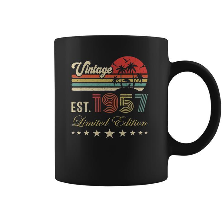 65Th Birthday Born 1957 Vintage Limited Edition 65 Birthday Coffee Mug