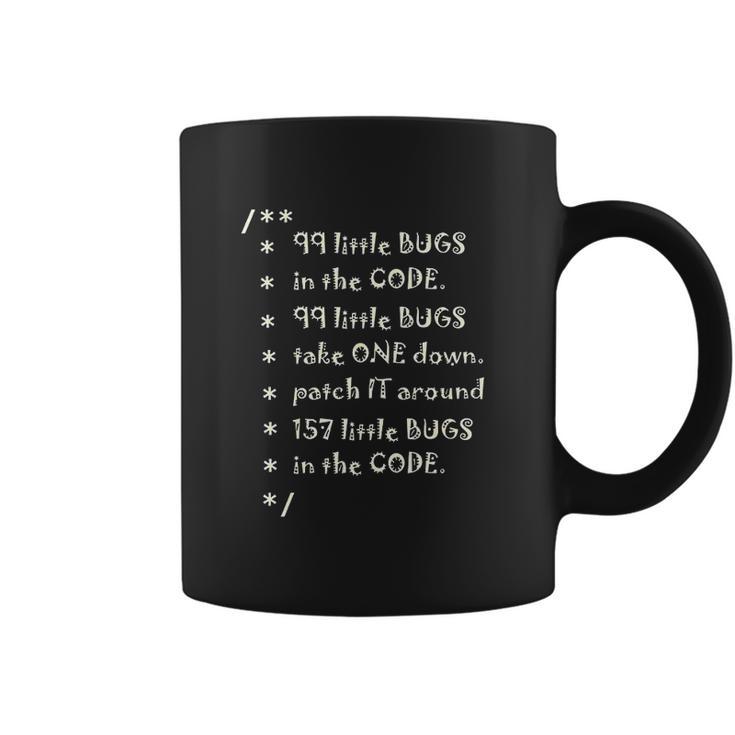 99 Bugs In The Code Software Engineer Tester Coffee Mug