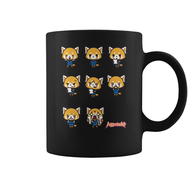 Aggretsuko Current Mood Frontside Coffee Mug