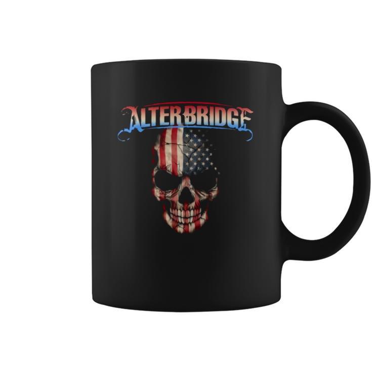 Alter Bridge Skull America T Shirt Coffee Mug