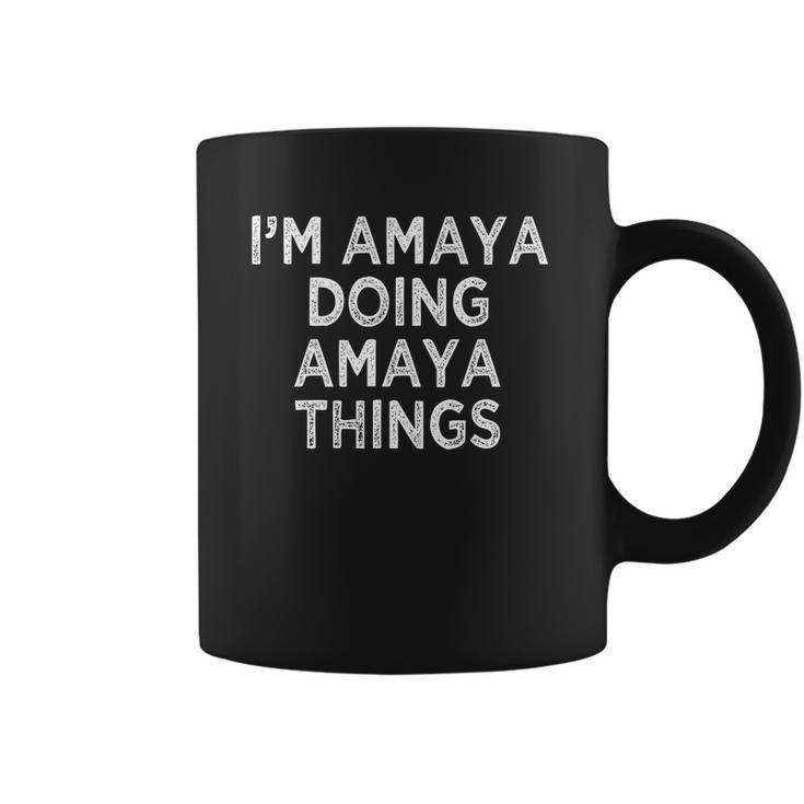 Im Amaya Doing Amaya Things Coffee Mug