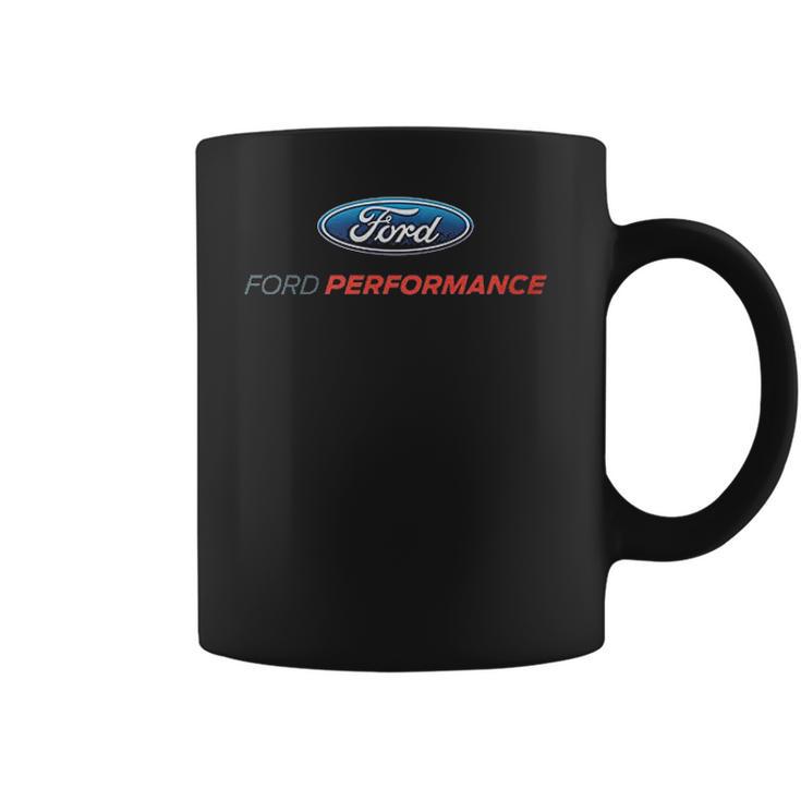 Amdesco Mens Ford Performance Logo Coffee Mug