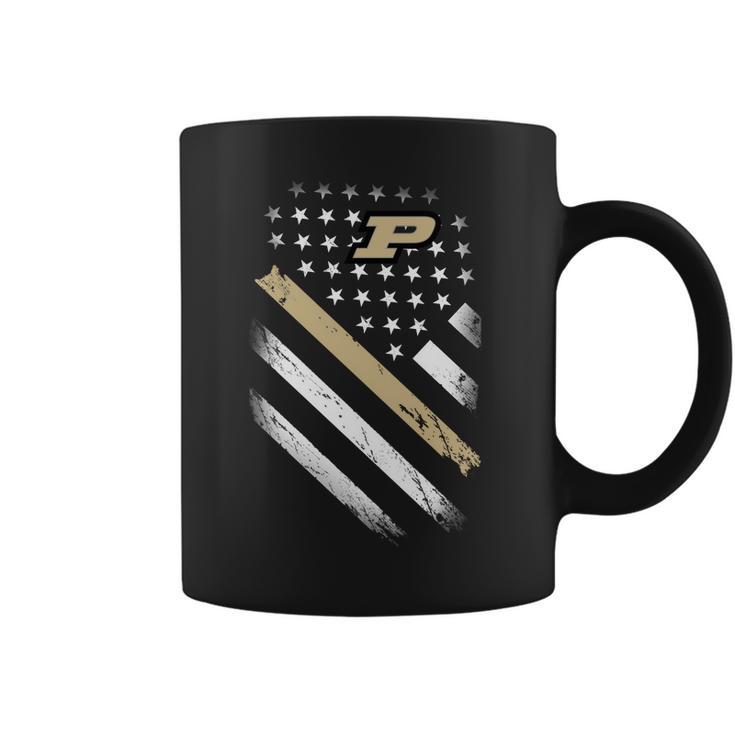 American Purdue Boilermakers Flag Coffee Mug