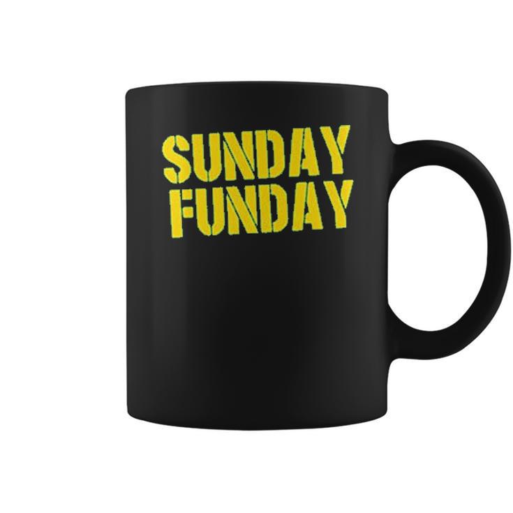 Americas Finest Apparel Green Bay Sunday Funday Coffee Mug