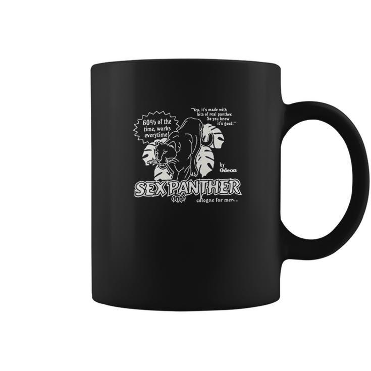 Anchorman  Panther Black Coffee Mug