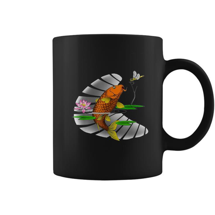 Animal Lovers Fishing Carp Fish Dragonfly T Coffee Mug