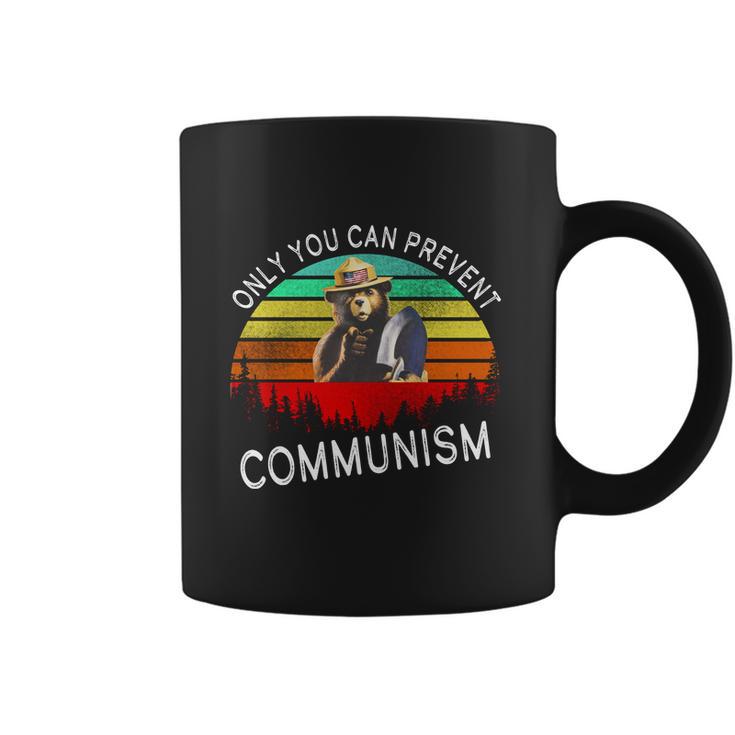 Anti Communism Capitalism Antisocialist Bear Coffee Mug