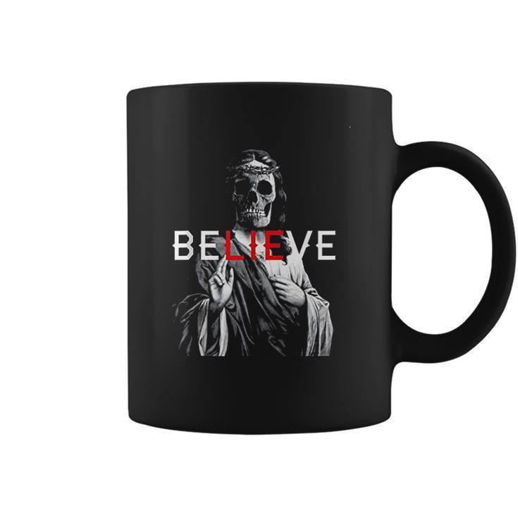 Antichrist Jesus Skull Believe Atheist Coffee Mug