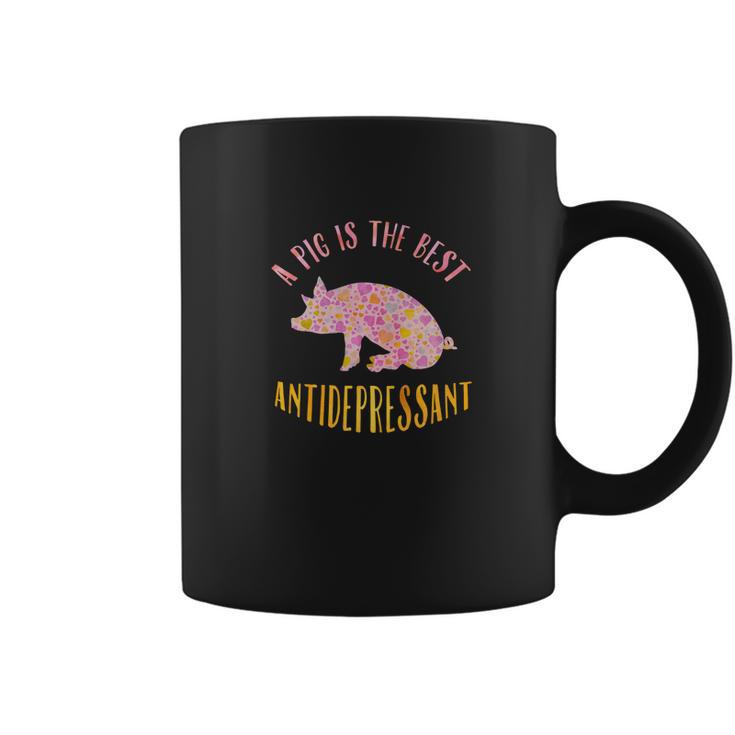 Antidepressant Mini Pig Lovers Gift Tee Coffee Mug