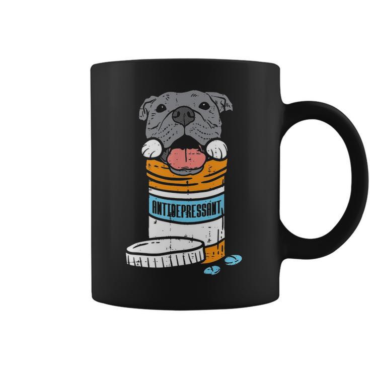 Antidepressant Pitbull Coffee Mug