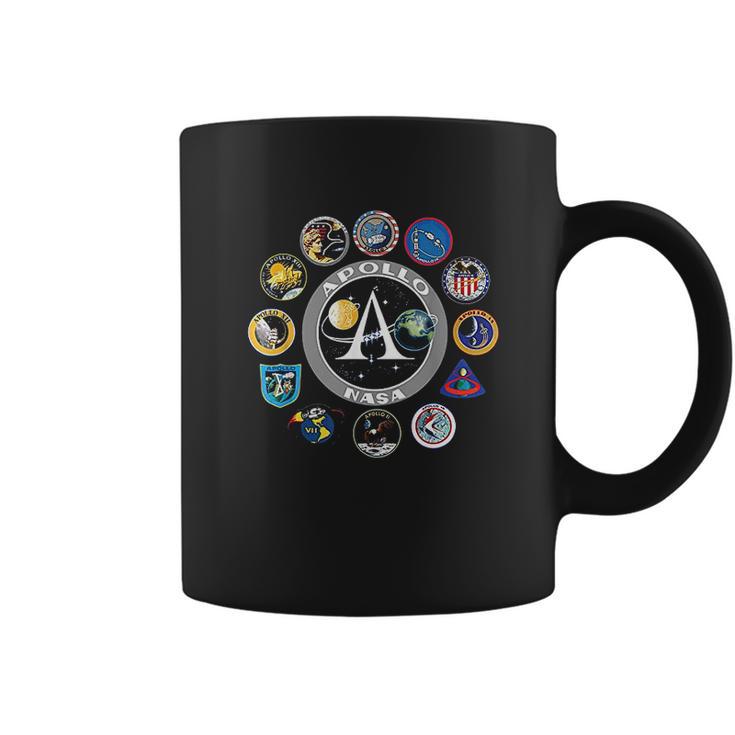 Apollo Missions Patch Badge Nasa Space Program Coffee Mug