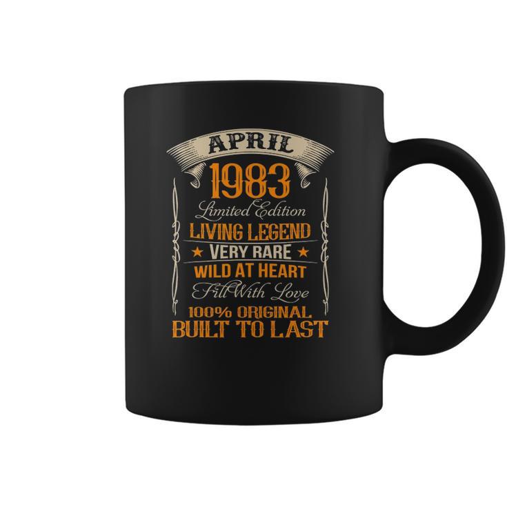 April 1983 38 Years Old 38Th Birthday Coffee Mug