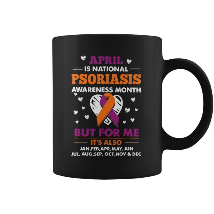 April Is Psoriasis Coffee Mug