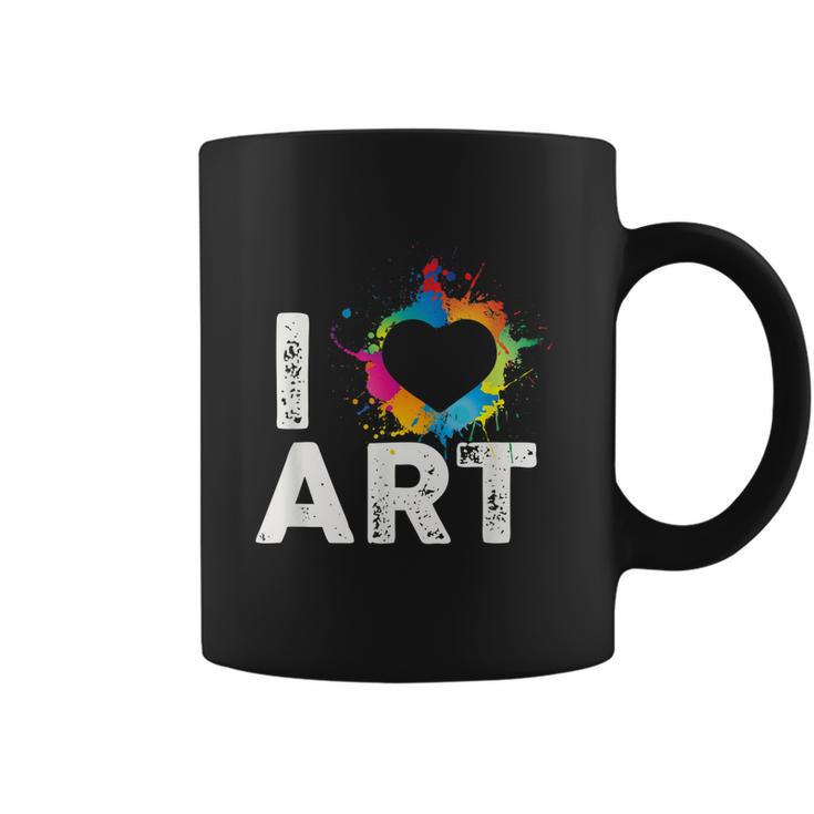 Ars For Teachers I Love Art Artist Coffee Mug