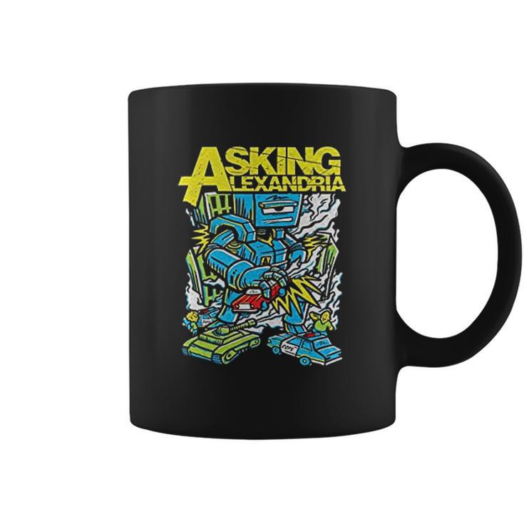 Asking Alexandria Robot Coffee Mug