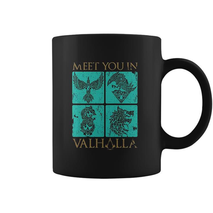 Assassins Creed Valhalla Meet You In Valhalla Box Up Coffee Mug