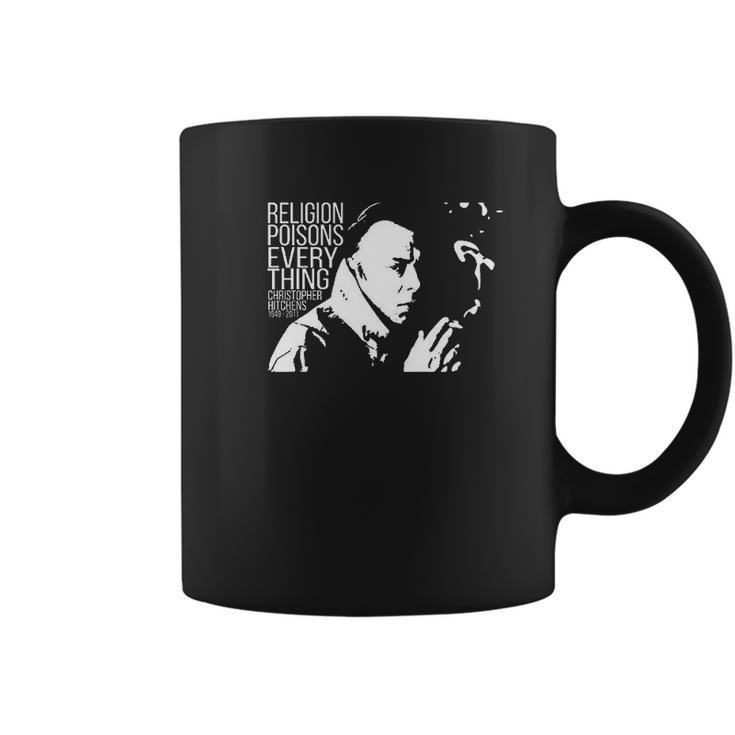 Aucar Christopher Hitchens Relegion Poisons Everything Coffee Mug