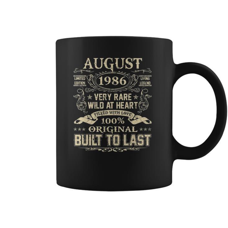 August 1986  35 Years Old 35Th Birthday Gifts Coffee Mug