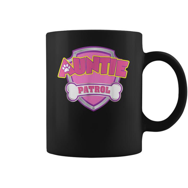 Auntie Patrol  - Dog Mom Dad Funny Gift Birthday Party Coffee Mug