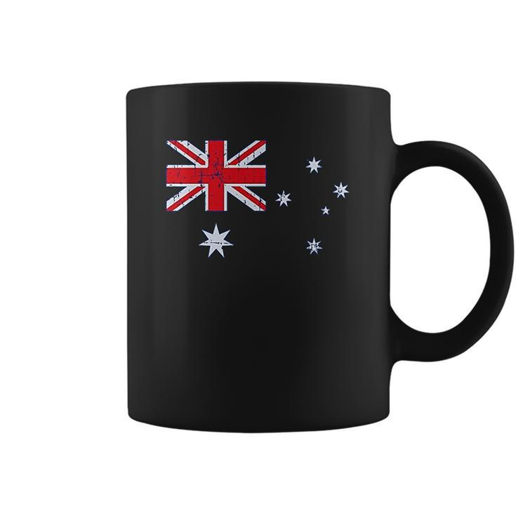 Australian Flag Vintage Style Retro Australia Flag Coffee Mug