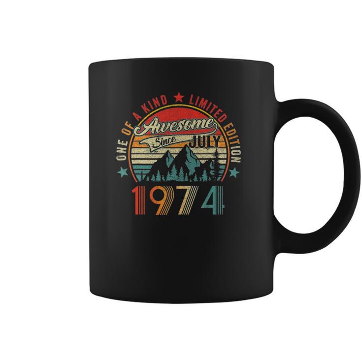 Awesome Since July 1974 Born July 1974 47 Years Old Coffee Mug