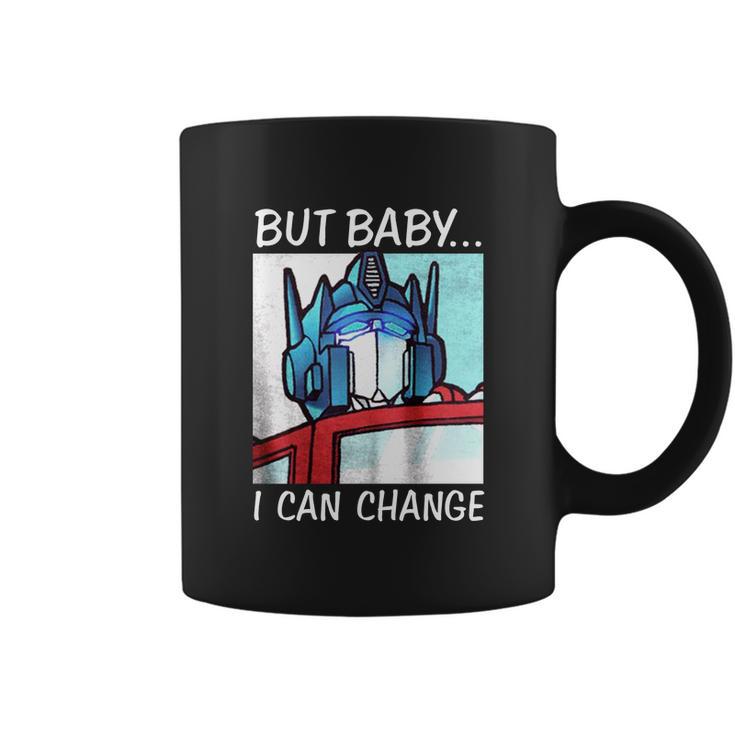 But Baby I Can Change Optimus Prime Shirt T Shirt Tee Coffee Mug